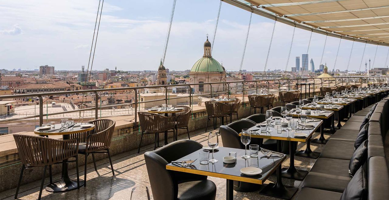 The Roof Milano Bar & Restaurant in Milan Official website