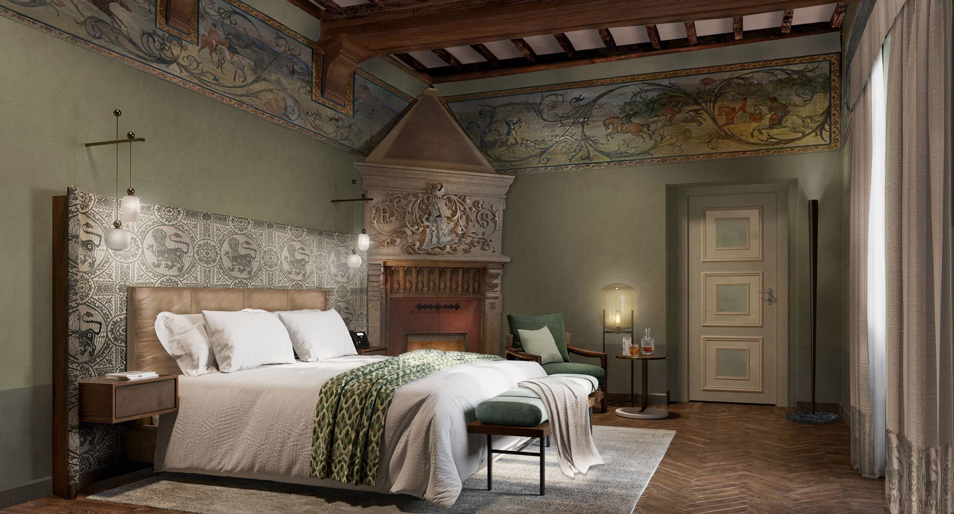 Discover Conti Suite of Borgo dei Conti Resort in Umbria