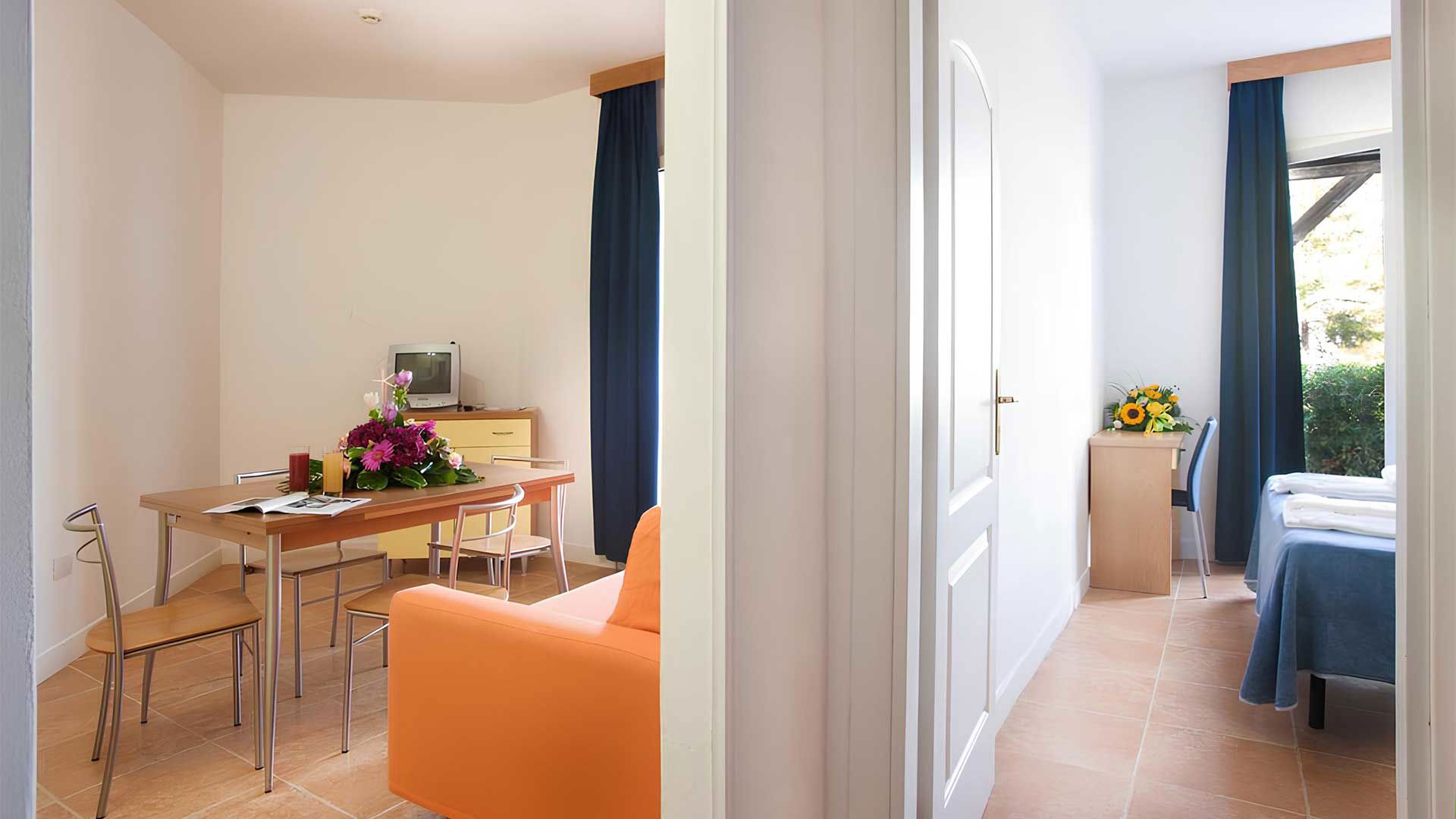 Two Room Apartments with Patio 5