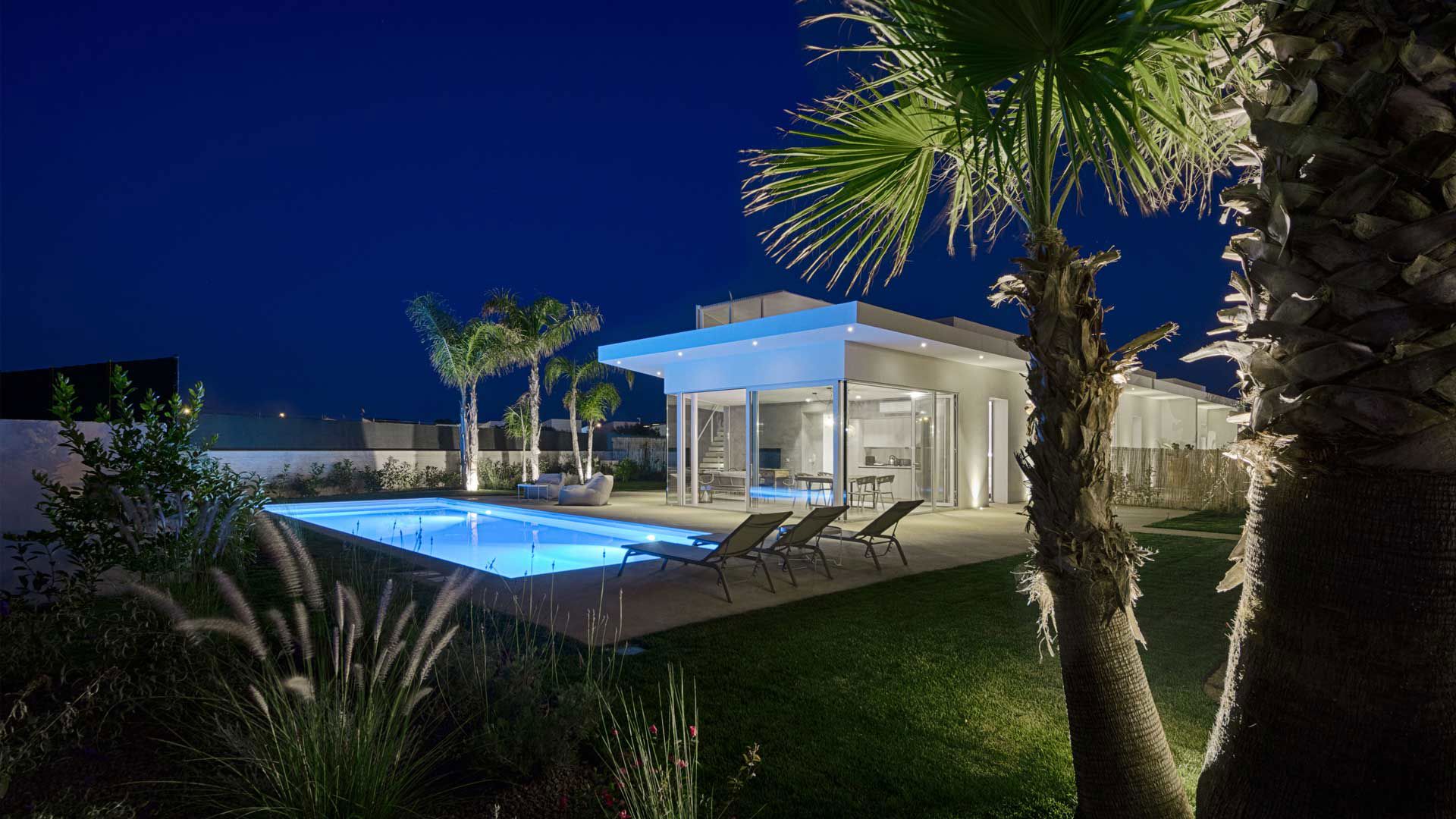 Seven independent villas with a modern and contemporary design 5