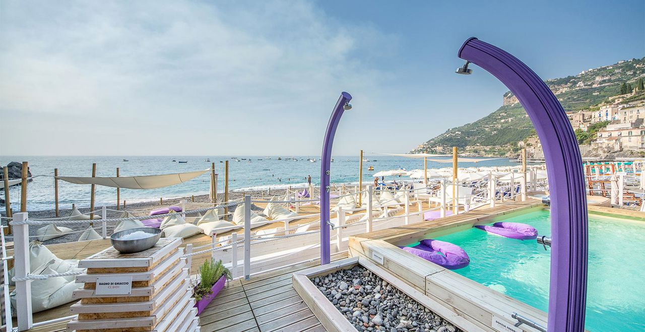 Enjoy Otium Spa Mare at Villa Romana Hotel & Spa, on the Amalfi coast