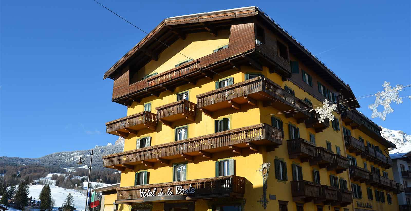 Official Site Hotel de la Poste in Cortina | Book now