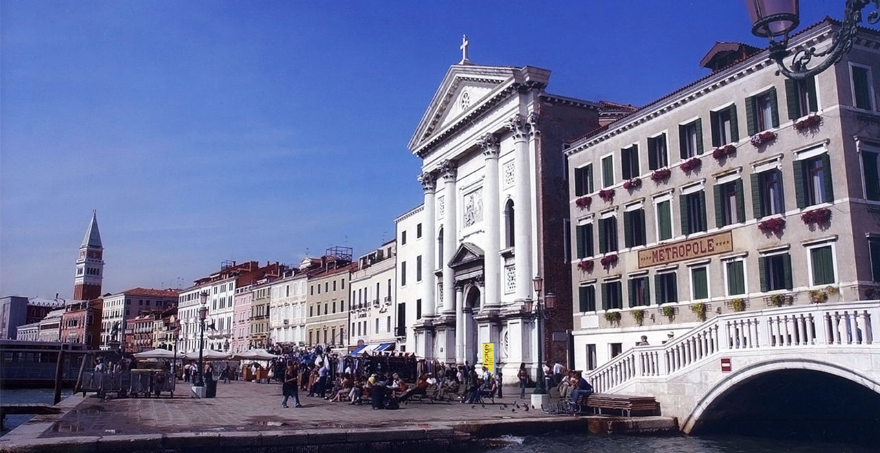 L'Hotel Metropole di Venezia in Riva degli Schiavoni.