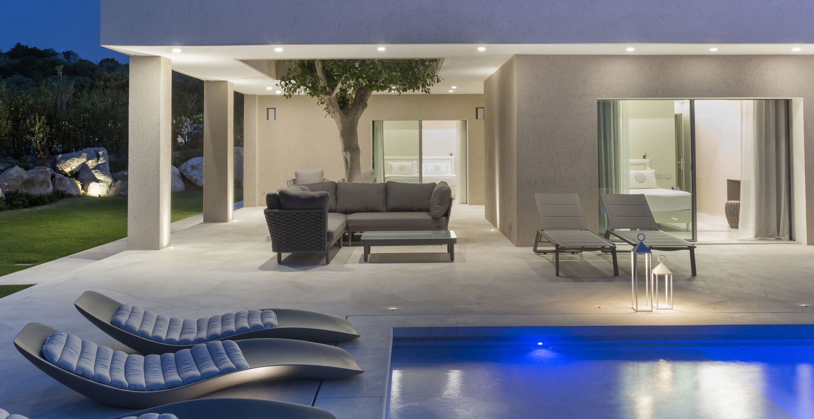 Luxury villas with private pool in Costa Smeralda Sardinia 7