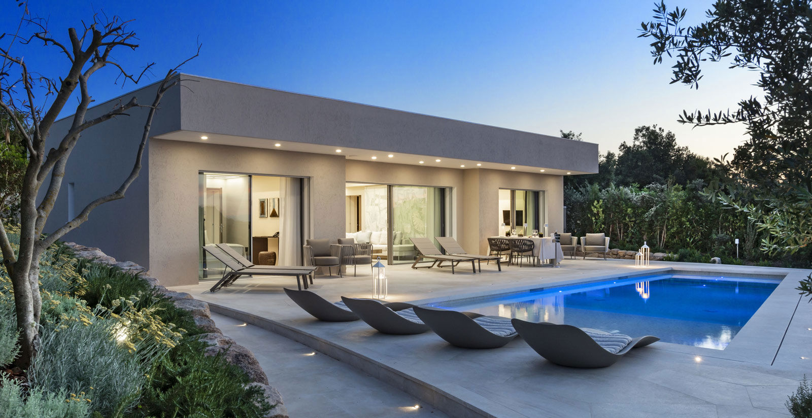 Luxury villas with private pool in Costa Smeralda Sardinia 8