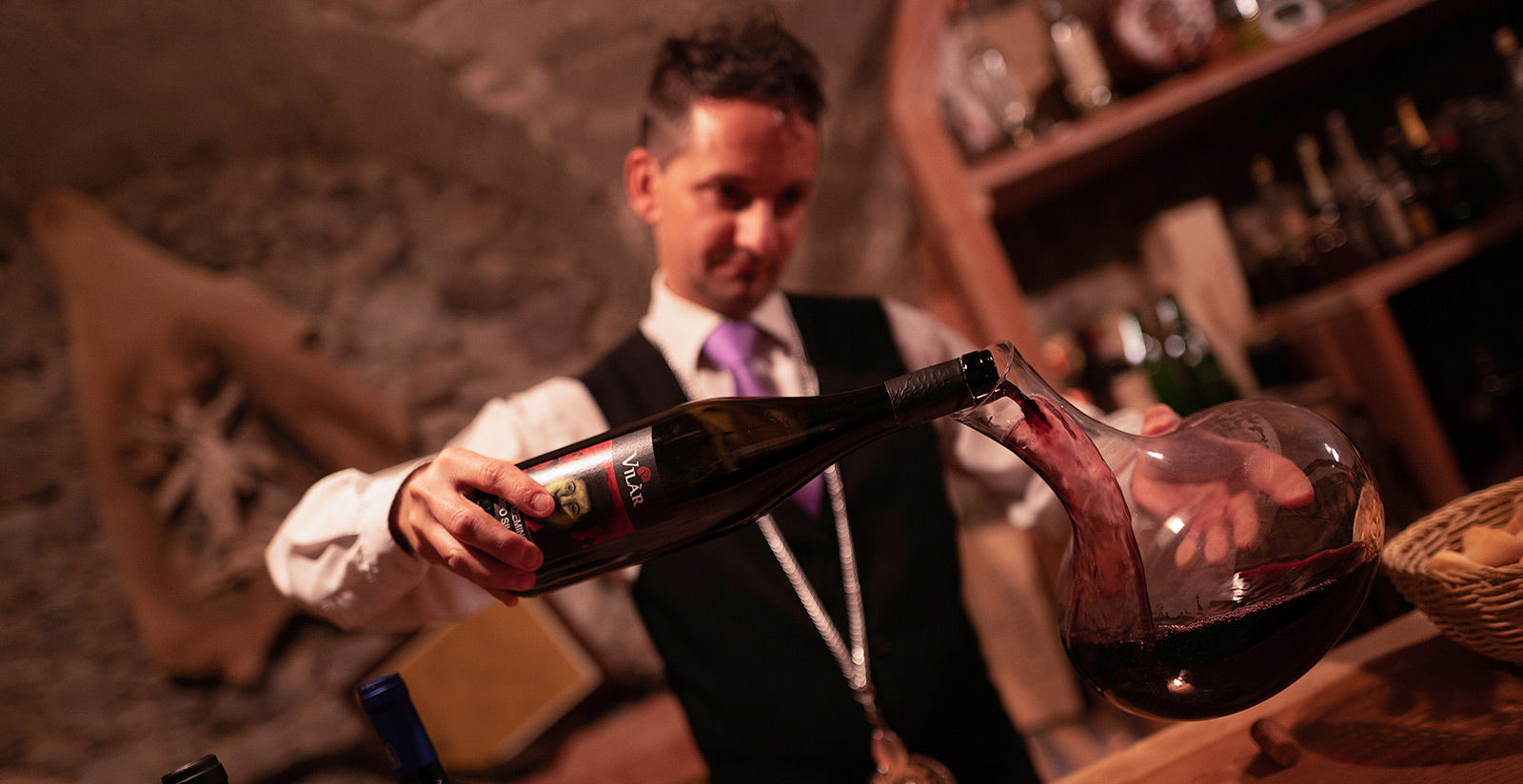 Want to sample wines from Trentino? Do it in our wine cellar 2
