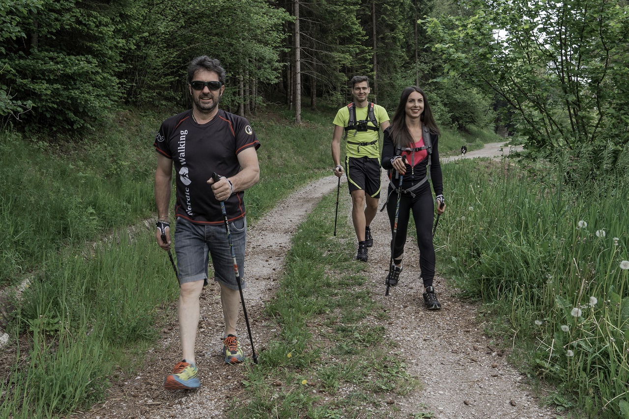 Nordic walking in Trentino with an instructor: hiking in the Dolomites for everyone 3