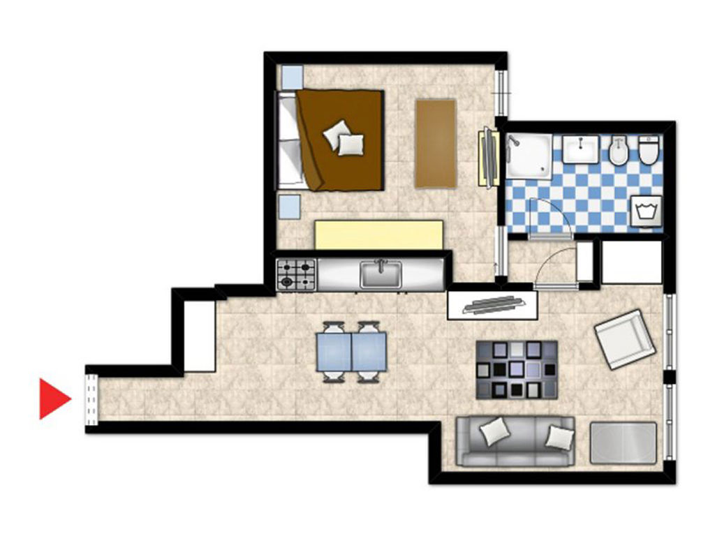Zwei-Zimmer-Wohnung 13