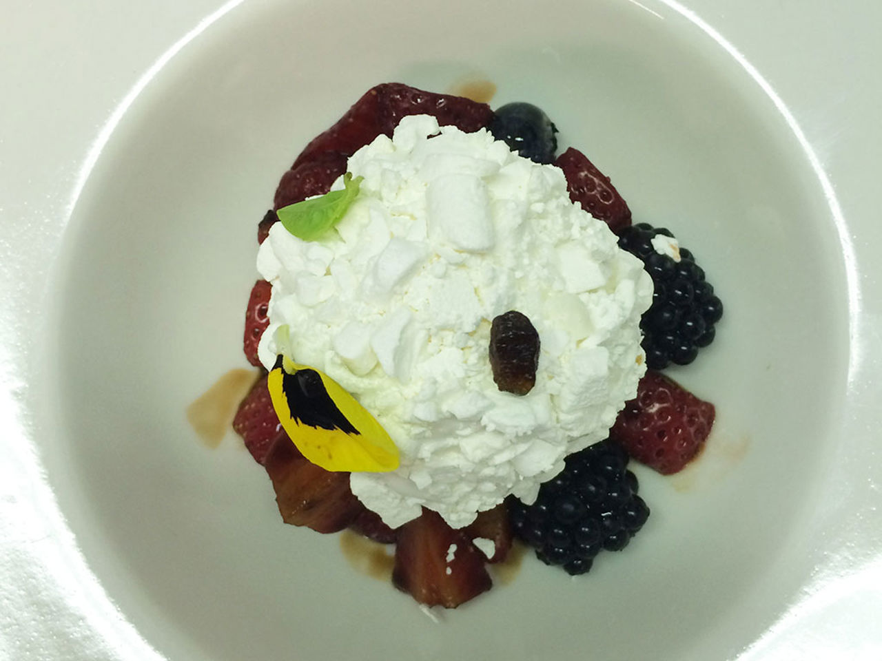 Yoghurt Meringue Grand Hotel Majestic