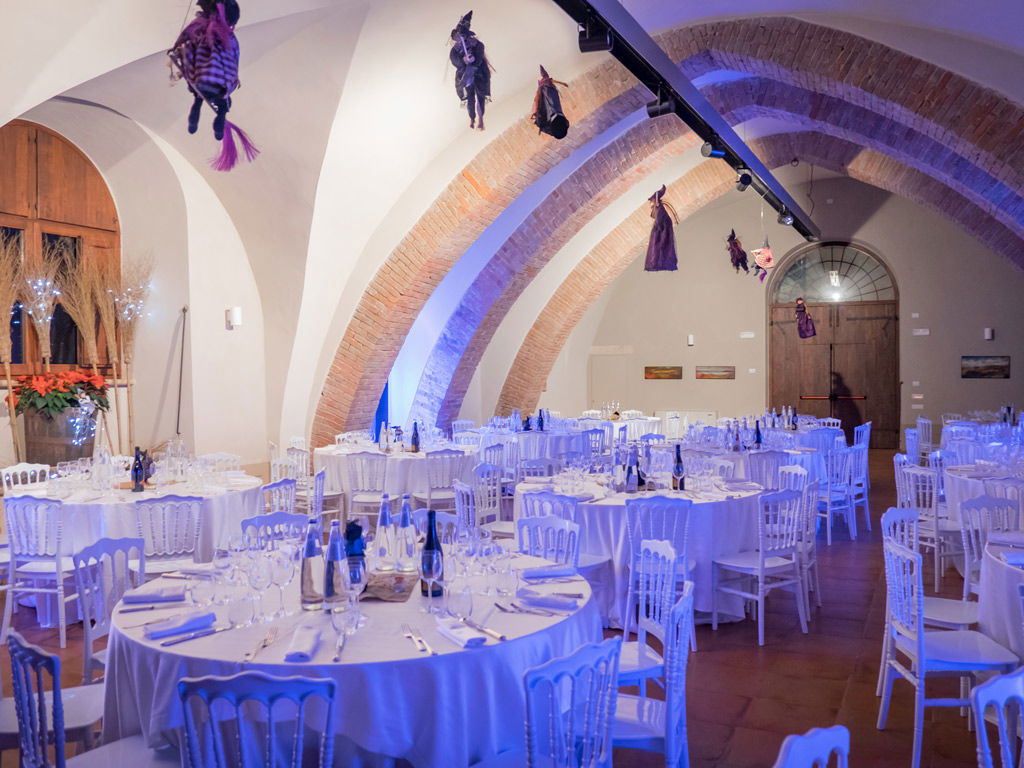 Discover the meeting rooms of Castello Di Solfagnano in Umbria