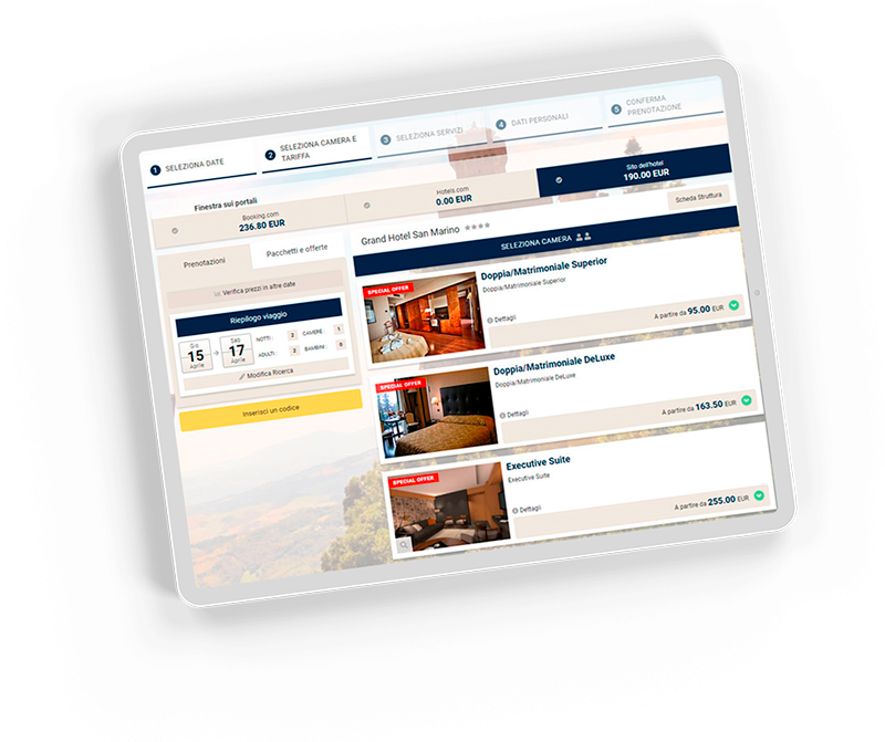 Booking Engine, il tuo canale di vendita online senza intermediari 3