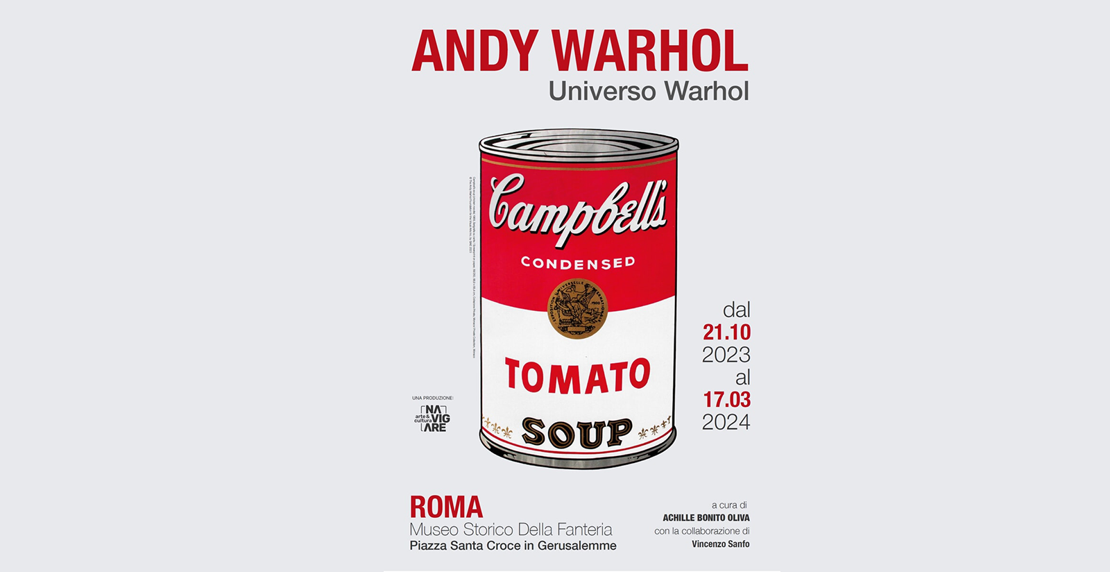The Andy Warhol: Universo Warhol exhibition in Rome 1