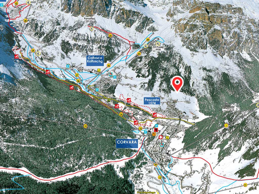 Winter in the holiday area Alta Badia. Winter sports and relax in the Dolomites 13 Winter in the holiday area Alta Badia. Winter sports and relax in the Dolomites 13