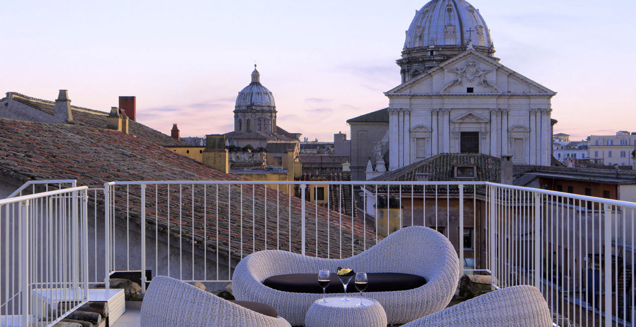 Discover Palazzo Navona, hotel with rooftop bar in Rome center