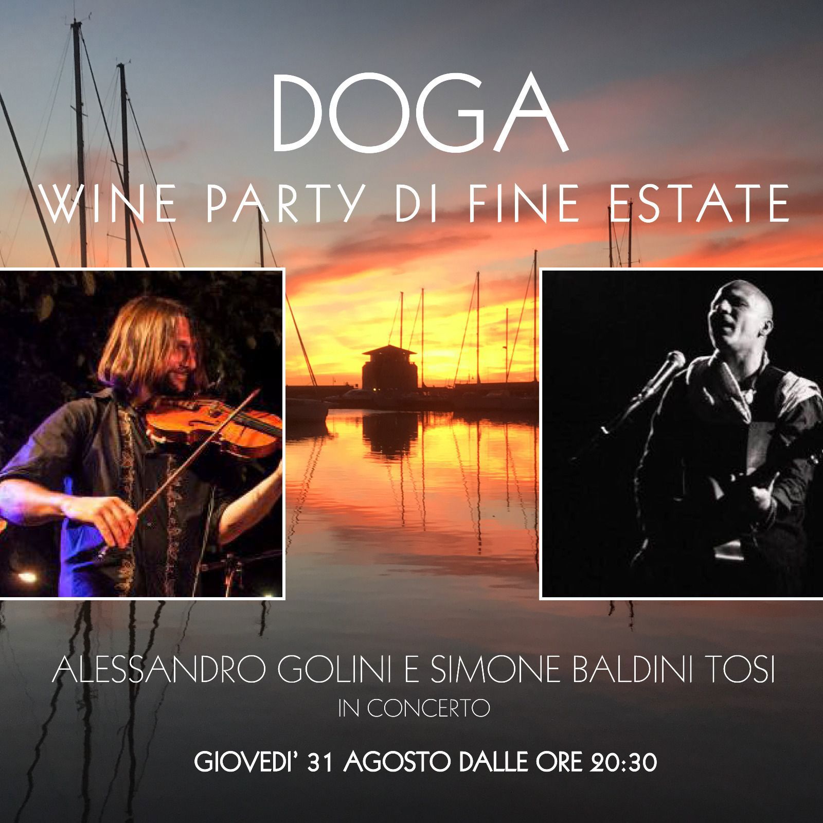 End of August party at Doga Enoteca 1