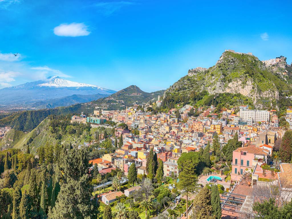 Etna e Taormina, dall