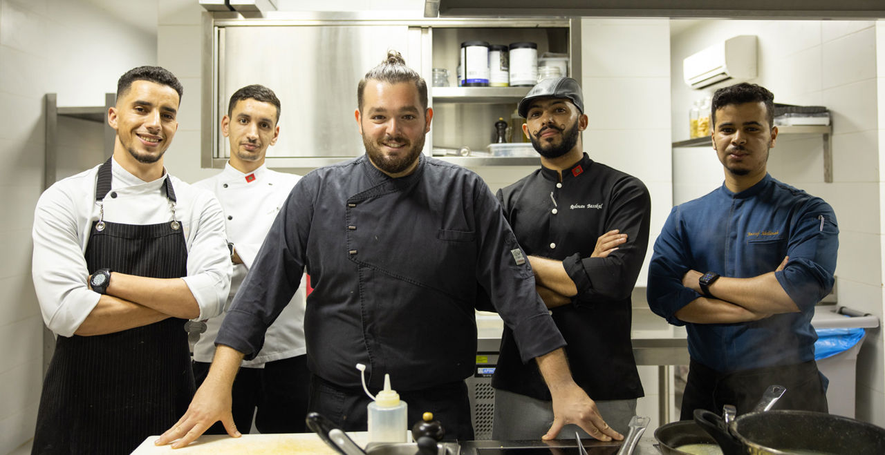 Grembiule personalizzato di origine personalizzato per ristorante