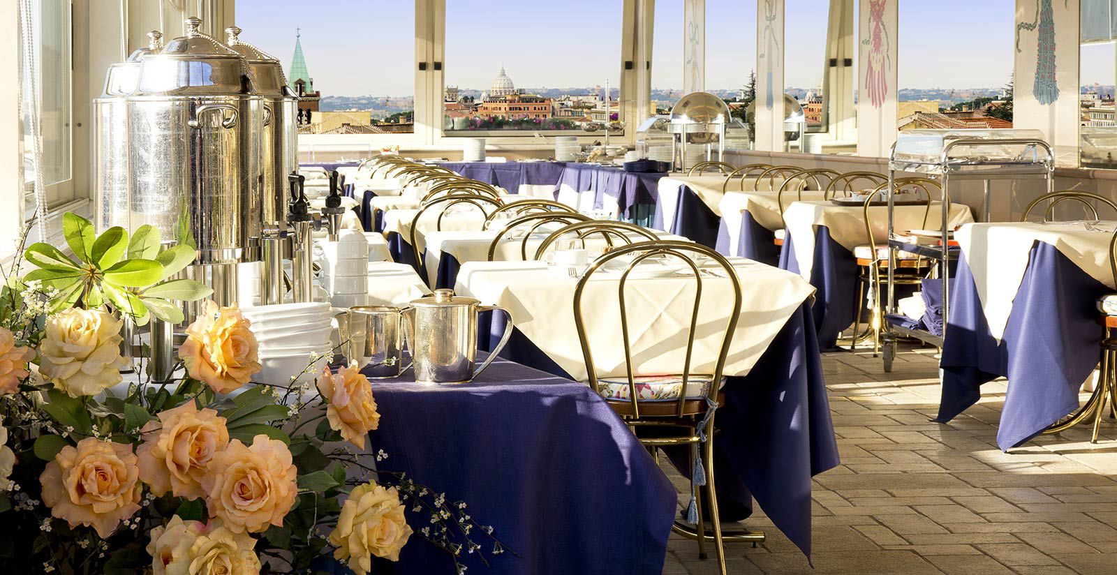 Panoramic breakfasts in Rome  8